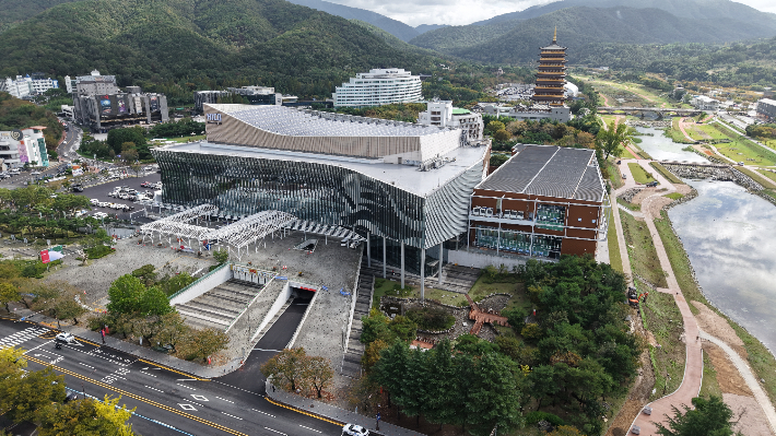 APEC 정상회의가 열린 하이코 전경. 경주시 제공