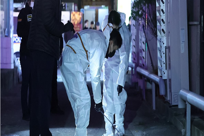 '창원 모텔 흉기 난동'…중학생에 호감 품은 20대 범행 후 투신