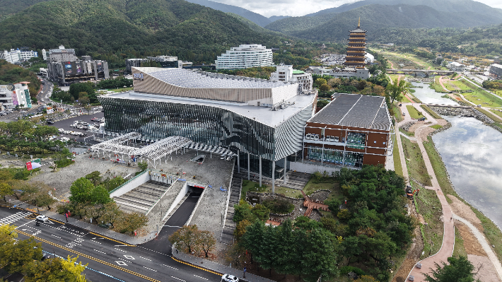APEC 정상회의가 열린 하이코 전경. 경주시 제공
