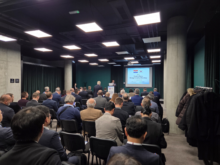 한수원이 크로아티아에서 에너지 산업 워크숍을 개최했다. 한수원 제공