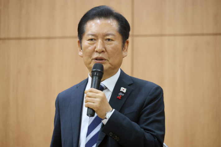 더불어민주당 정청래 대표. 연합뉴스