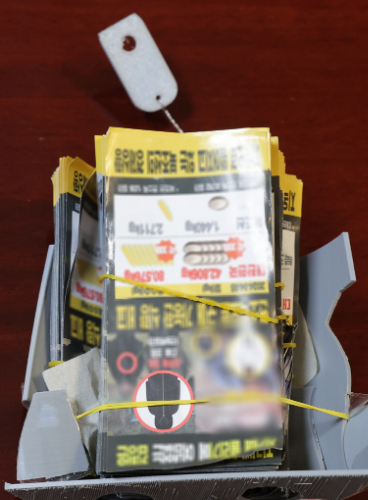 북한이 주장한 평양에 살포된 남측 대북전단. 연합뉴스