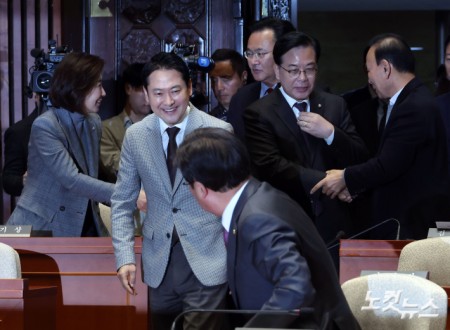 의총 참석한 장동혁-송언석