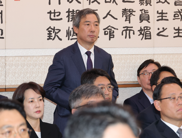 윤재순 전 대통령비서실 총무비서관. 연합뉴스