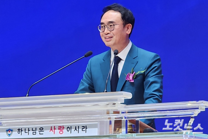 청주중앙순복음교회 안호성 담임목사. 충북CBS