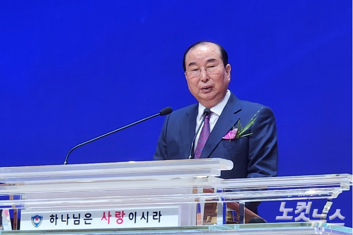 청주중앙순복음교회 김상용 원로목사. 충북CBS