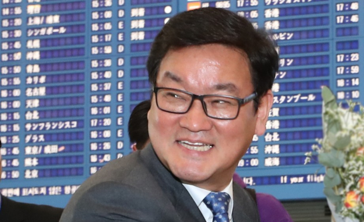 아태평화교류협회 안부수 회장. 연합뉴스