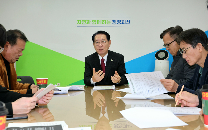 송인헌 괴산군수. 괴산군 제공