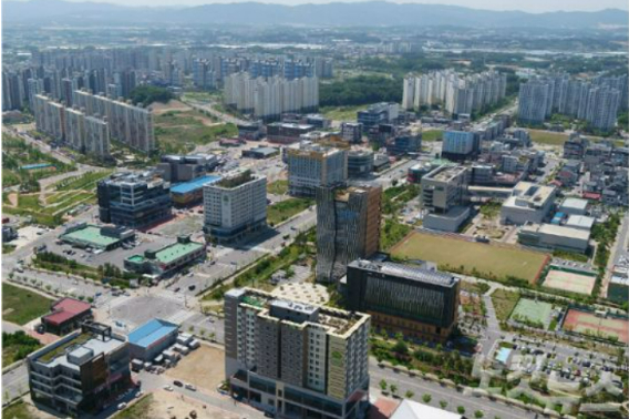 충북혁신도시. 음성군 제공