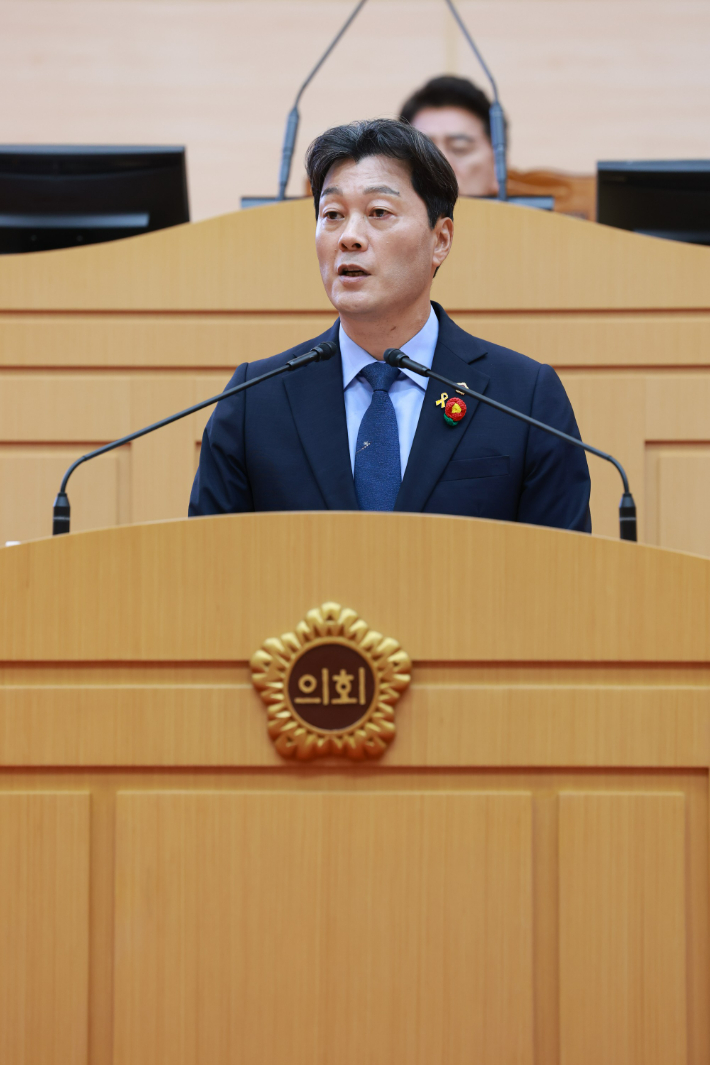 서동욱 의원. 전남도의회 제공