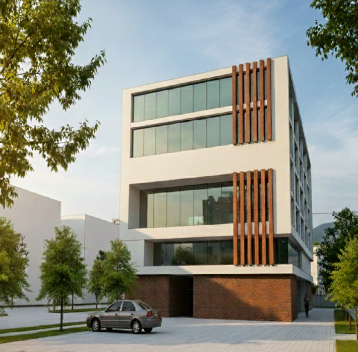 밀양 초동특별농공단지 기숙사 조감도. 경남도청 제공 