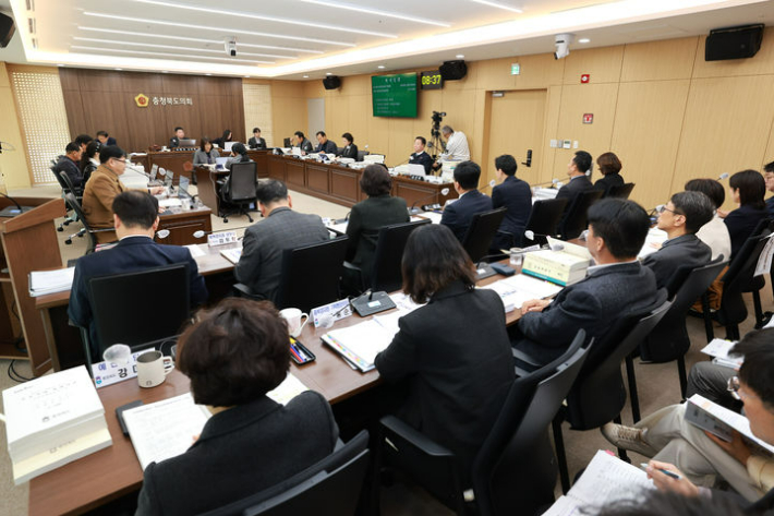 충북도의회 제공