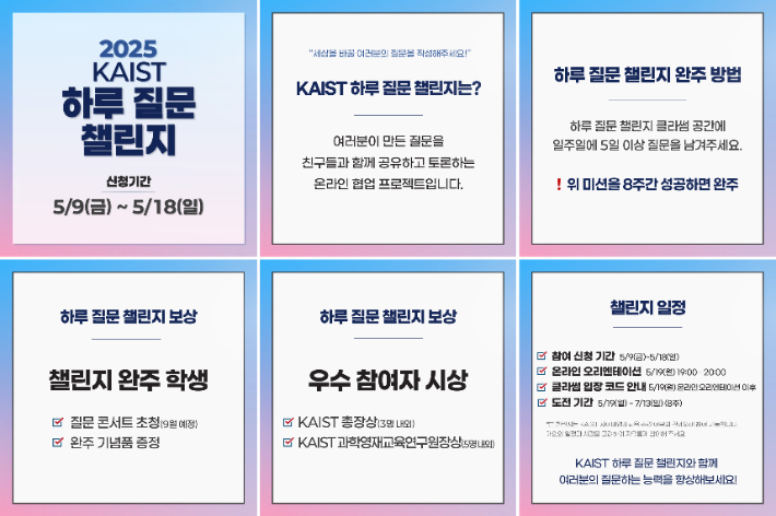 카이스트 과학영재교육연구원 제공