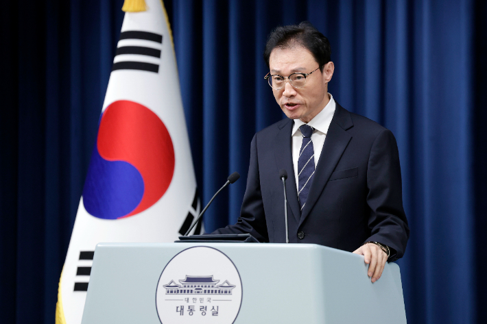 이규연 대통령실 홍보수석비서관. 연합뉴스