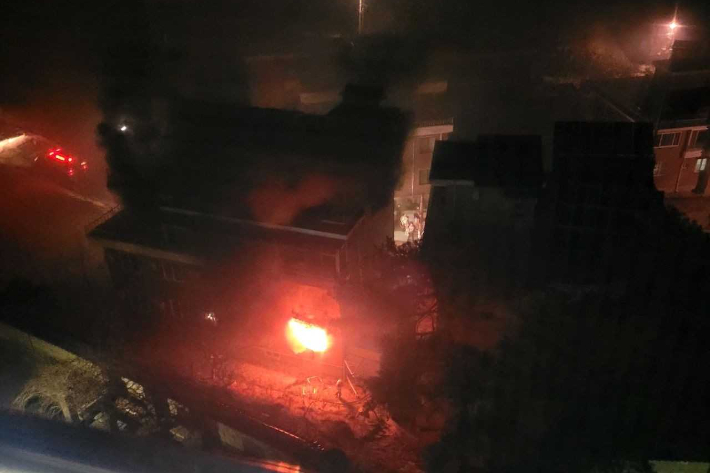 지난 9일 오전 1시 34분쯤 강원 강릉시 성산면 금산리의 한 원룸에서 불이 나 25분여 만에 꺼졌다. 강원소방본부 제공