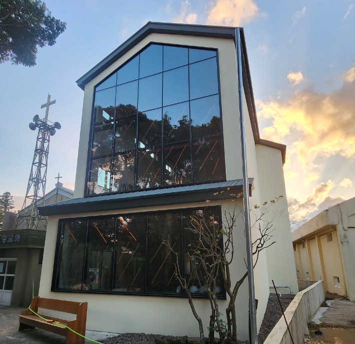 내년 봄 완공을 앞두고 있는 알송달송센터. 김상구 장로 제공