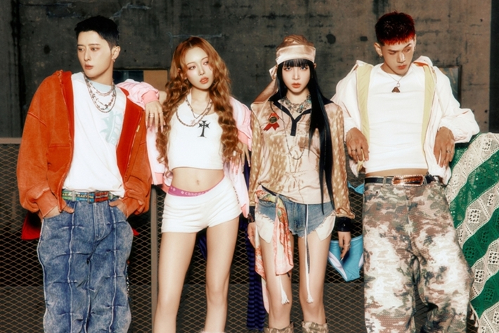 혼성그룹 카드. DSP미디어, RBW 제공