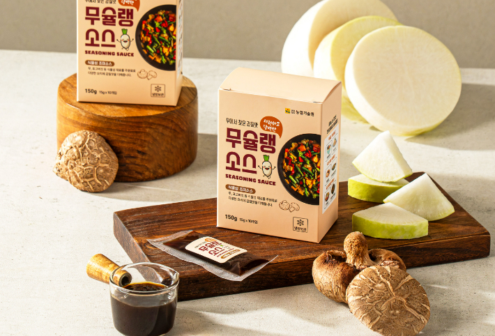 무 조미소스 시제품. 전라남도 농업기술원 제공