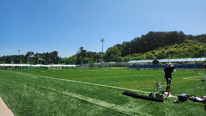 삼척시 복합체육공원 축구장. 삼척시 제공