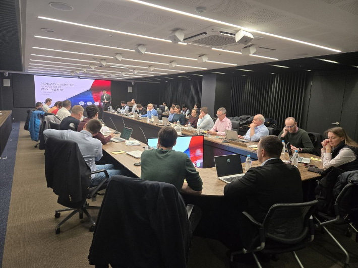 체코 대표단이 한수원이 준비한 사업친숙화 특화교육 과정을 수강하고 있다. 한수원 제공