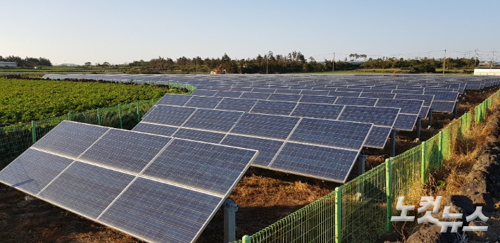 태양광 발전. 박정섭 기자