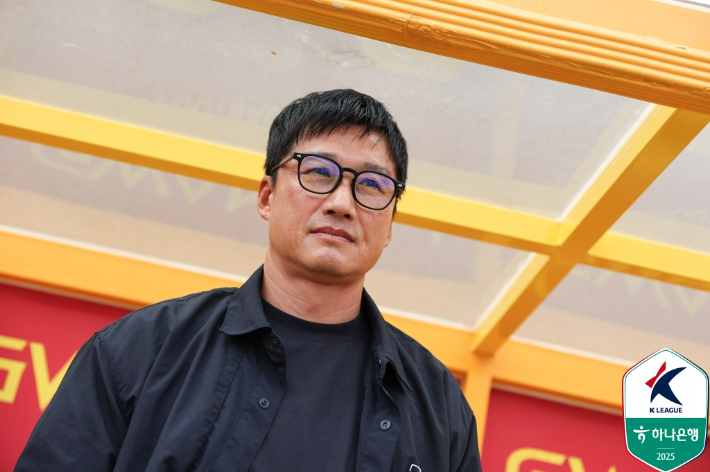 이정효 광주FC 감독. 한국프로축구연맹