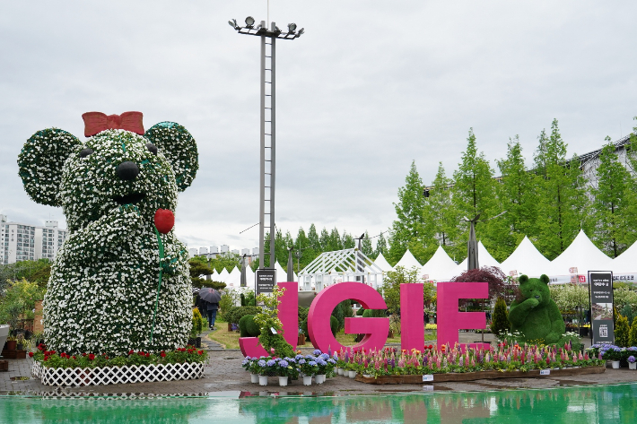 지난해 전주정원산업박람회 행사장. 전주시 제공