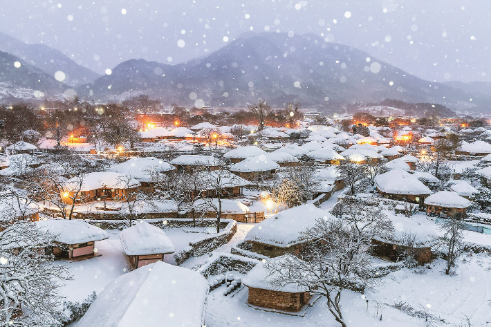전라남도가 12월 추천 관광지로 선정한 순천 낙안읍성. 전라남도 제공