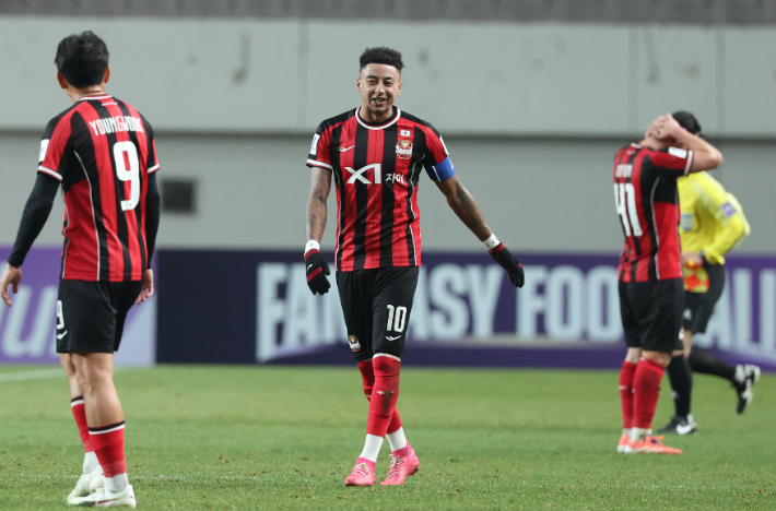 고별전 마친 린가드. 연합뉴스