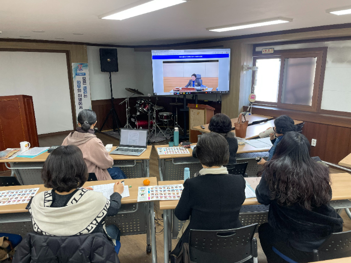 행의정모니터연대 모니터 현장. 순천행의정모니터연대 제공