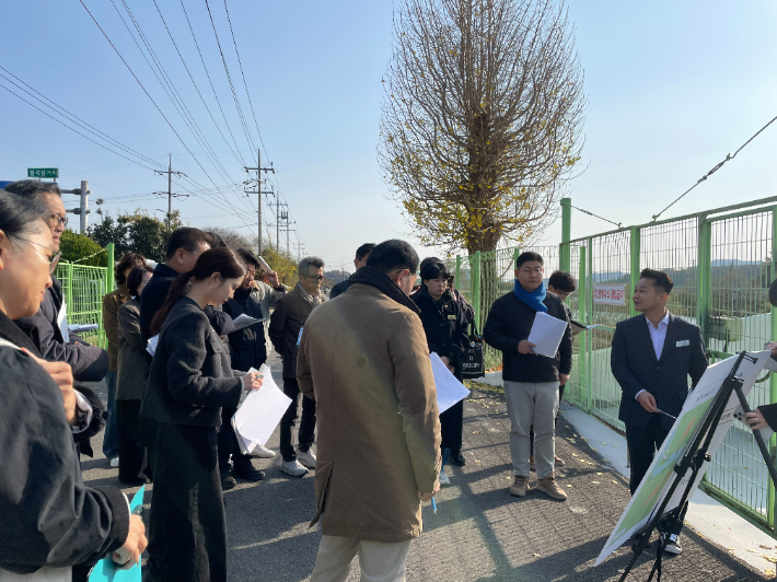 행의정모니터연대 현장 모니터. 순천행의정모니터연대 제공