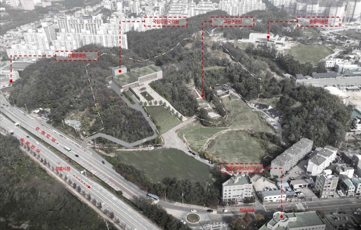 국립국악원 강원분원 조감도. 강릉시 제공