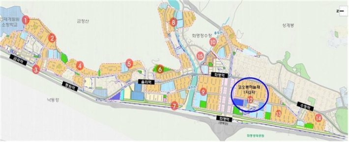 선도지구 선정 구역 위치도. 선도지구 선정 구역 위치도. 부산시 제공