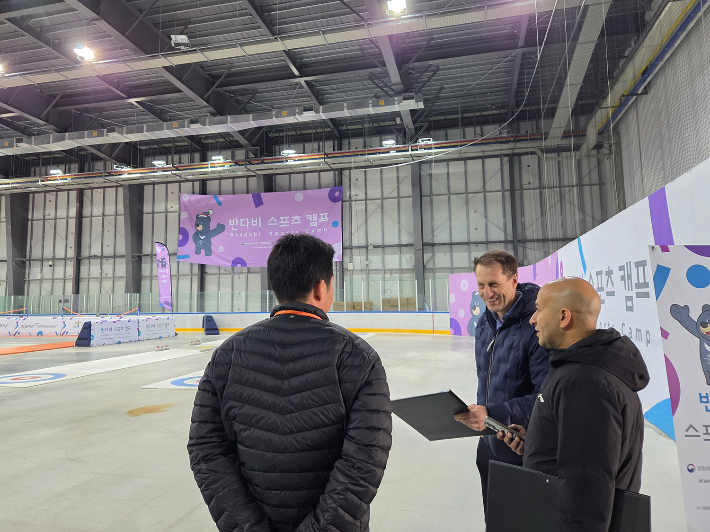 국제탁구연맹(ITTF)이 2026 강릉세계마스터즈탁구선수권대회의 성공적인 개최를 위해 1차 현장실사를 진행하고 있다. 강릉시 제공