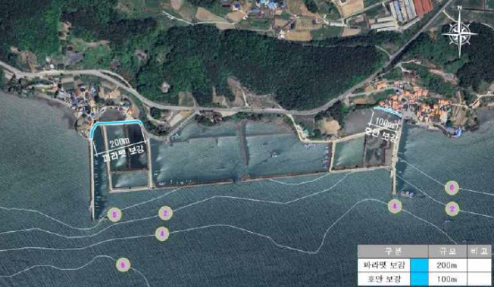 부안 왕포작당 지구. 전북도 제공