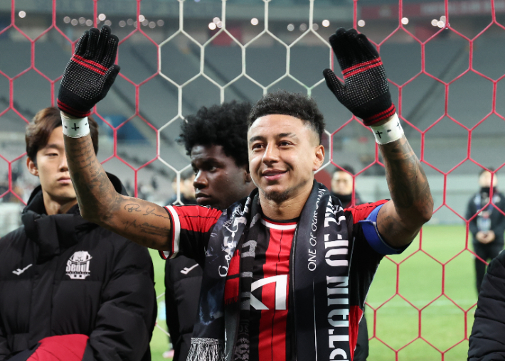 고별전 마친 린가드. 연합뉴스