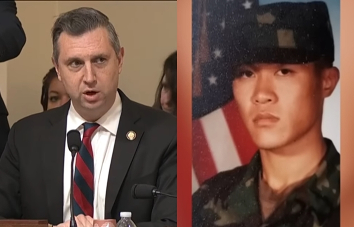 세스 매거자이너 하원의원·박세준 씨. 유튜브 'CBS News'·'Hawaii News Now' 캡처