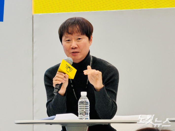 박연철 그림책 작가. 김민수 기자