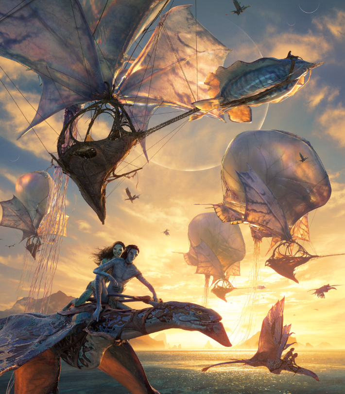 외화 '아바타: 불과 재' 포스터. 월트디즈니 컴퍼니 코리아 제공