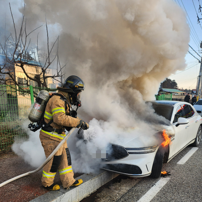 옥천소방서 제공