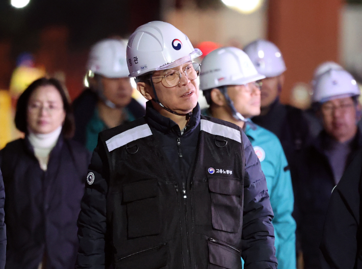 김영훈 고용노동부 장관. 연합뉴스