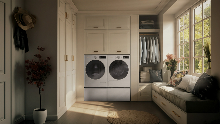 LG전자가 내달 미국 라스베이거스에서 열리는 세계 최대 가전·IT 전시회 CES 2026에서 AI로 한층 진화한 LG 시그니처 라인업을 공개한다. 사진은 인테리어컷. LG전자 제공