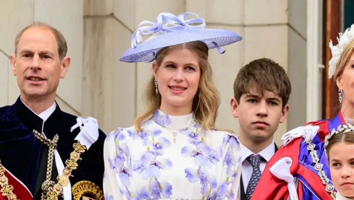 2022년 찰스 3세 즉위식에 참석한 루이즈 공주. 루이즈 윈저 SNS 캡쳐
