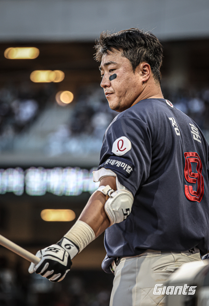 롯데 내야수 정훈. 롯데 자이언츠 