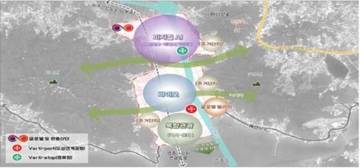 인천 강화 남단 경자구역 개발구상. 산업통산부 제공