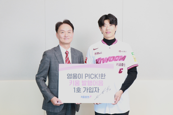 키움히어로즈 주장 송성문 선수. 키움증권 제공