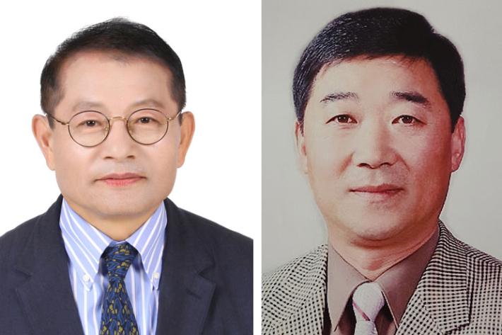 고창덕 명인(왼쪽), 최태근 명인. 해양수산부 제공