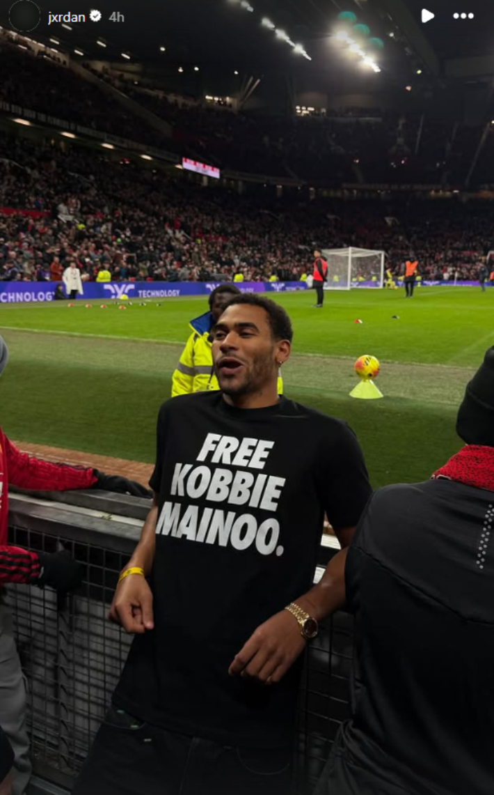 조던 마이누 인스타그램 캡처