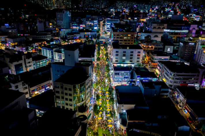 순천시 '도심 해방로드, 주말의 광장' 연말 피날레