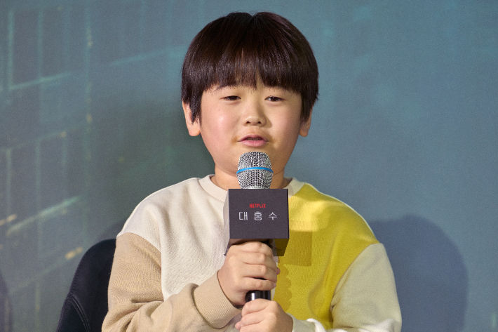 아역 배우 권은성. 넷플릭스 제공